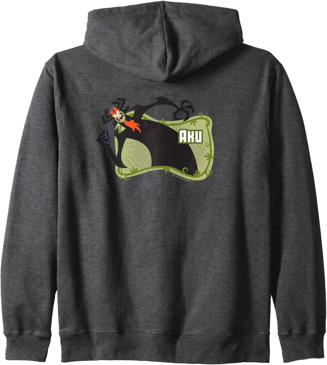 Samurai Jack Aku Floral Kapuzenjacke