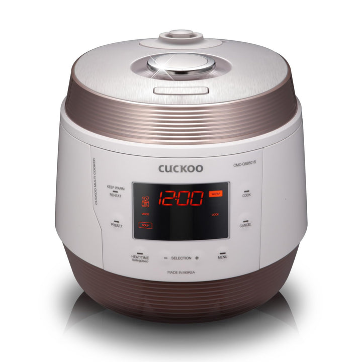 CUCKOO CMC-QSB501S ICOOK Q5 Premium Dampfdruck Multikocher 4750ml | 8in1 Multifunktionsgerät | Sprac