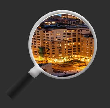 islandburner Bild Bilder auf Leinwand Monaco V2 Montecarlo Hafen Yachthafen Panorama XXL Poster Lein