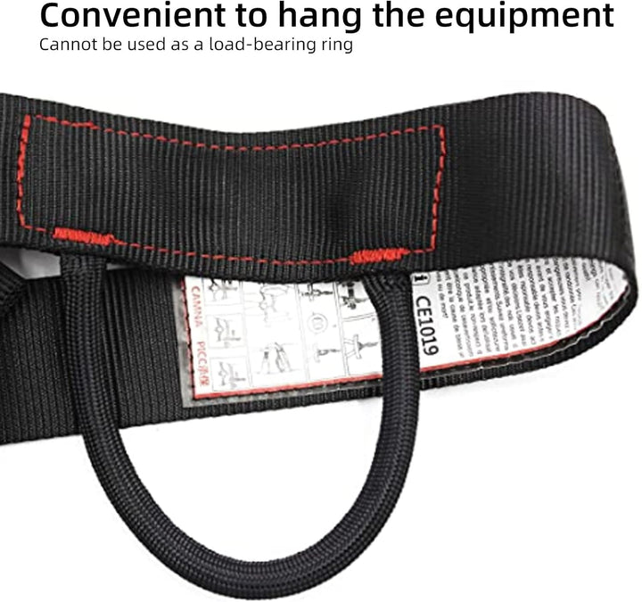 EUNEWR klettergurt kinder Klettergurte Befestigender Klettergut,Für Frauen, Männer und Kinder halber