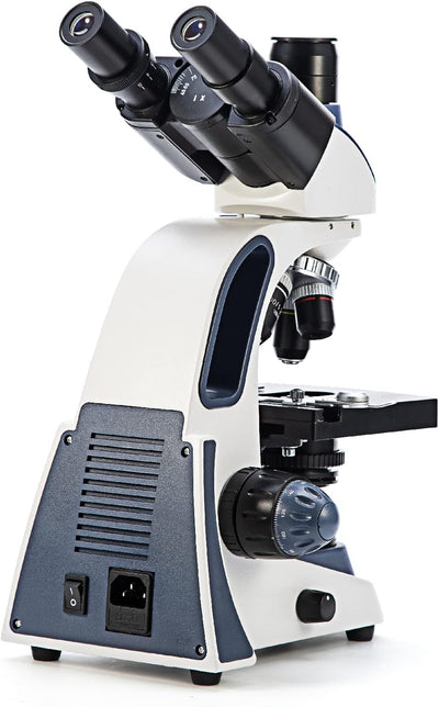 SWIFT SW380T 40X-2500X, Trinokulares Verbund-Labormikroskop mit doppellagiger mechanischer Bühne, Si