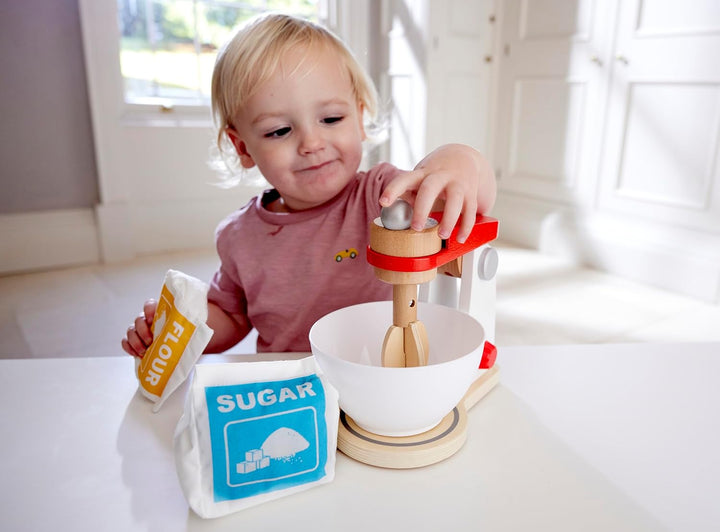 Hape E3147 Mixer + Rührer, Weiss