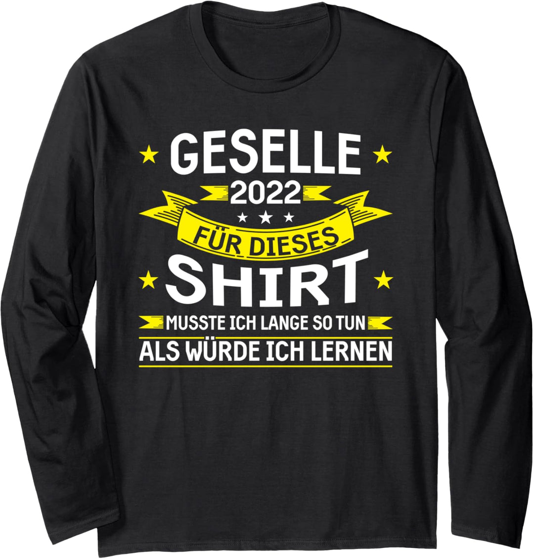 Geselle 2022 Geselle 2022 Berufsschule Langarmshirt
