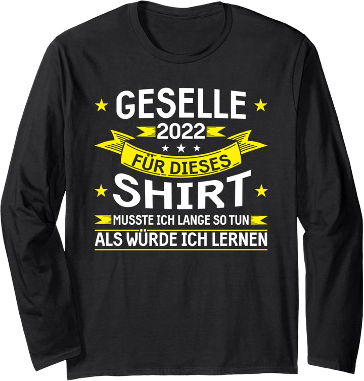 Geselle 2022 Geselle 2022 Berufsschule Langarmshirt
