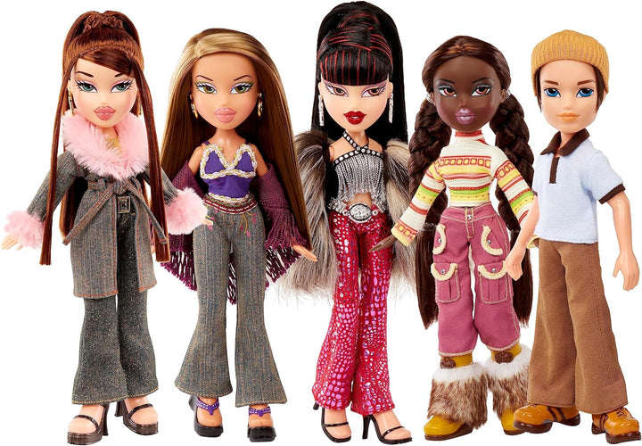 Bratz Original Modepuppe Koby - Boyz Series 3 - Jungen Puppe, 2 Outfits und Poster - Für Sammler und