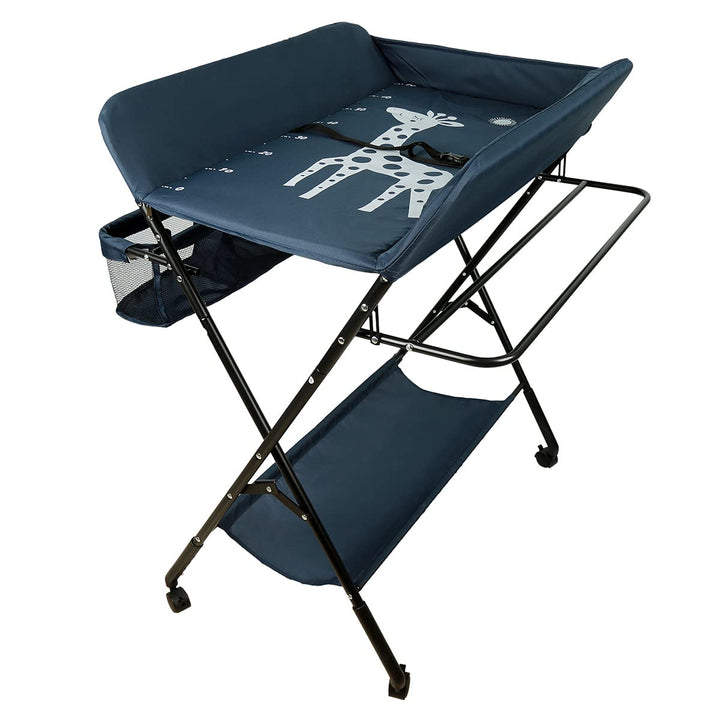 Wickeltisch Klappbar, Höhenverstellbare Wickelkommode, Traglast bis 25 kg, Anwendbare Mütter Höhe: 1