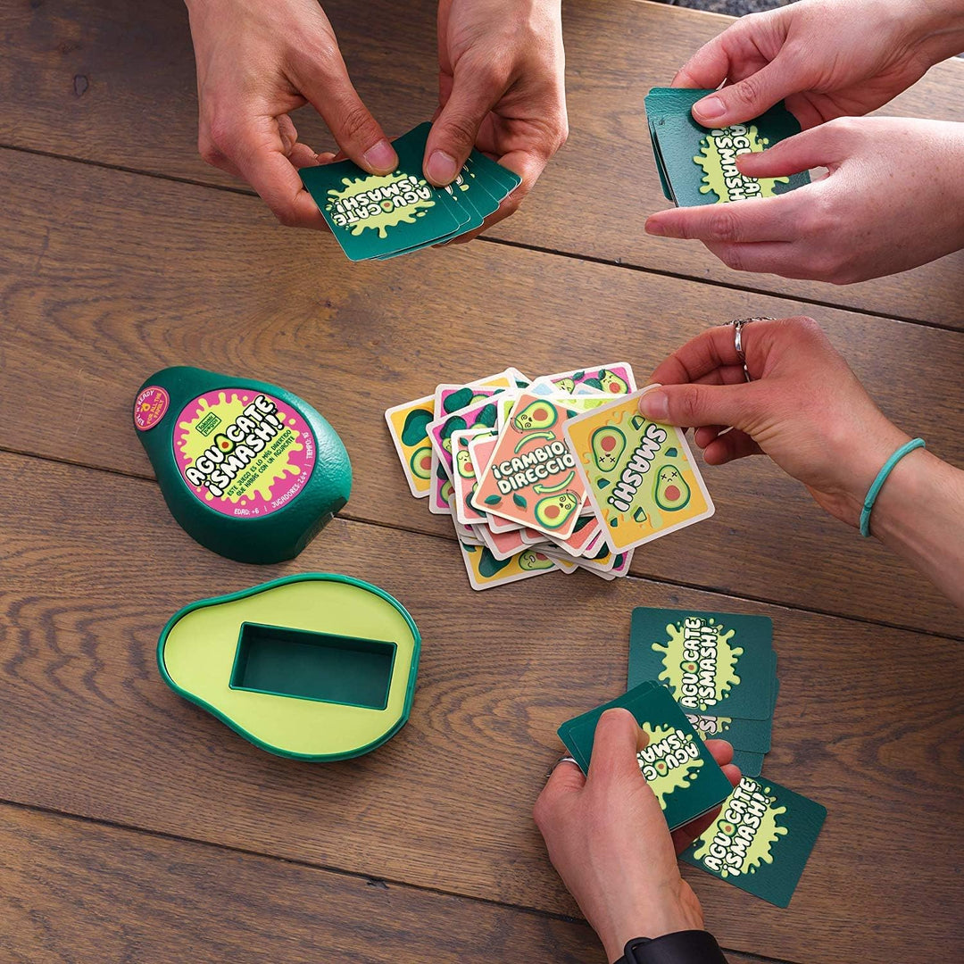 Aguacate Smash! Brettspiel Kartenspiel.