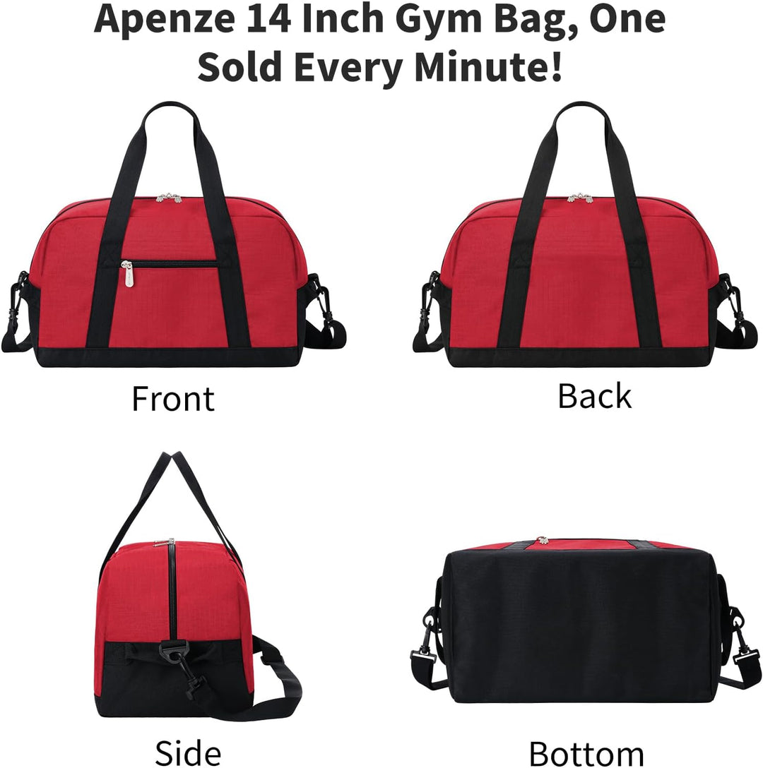 Mini Reisetasche, Sporttasche 18L Small Duffel Bag XS, Schulsporttasche, Weekender, Fitnesstasche 35
