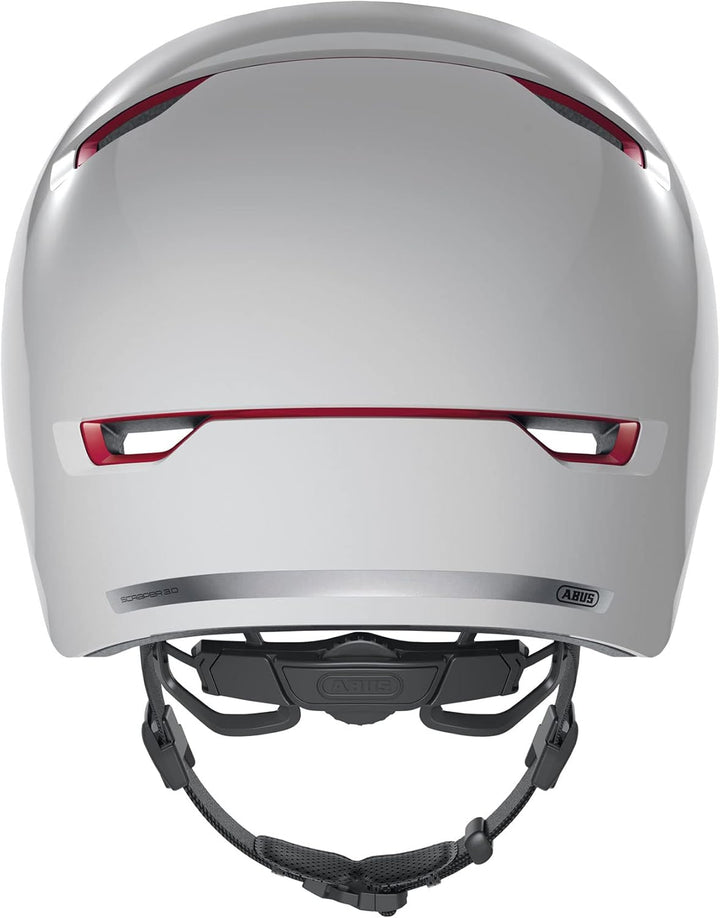 ABUS Stadthelm Scraper 3.0 ACE - Robuster Fahrradhelm für den Stadtverkehr - für Damen und Herren L
