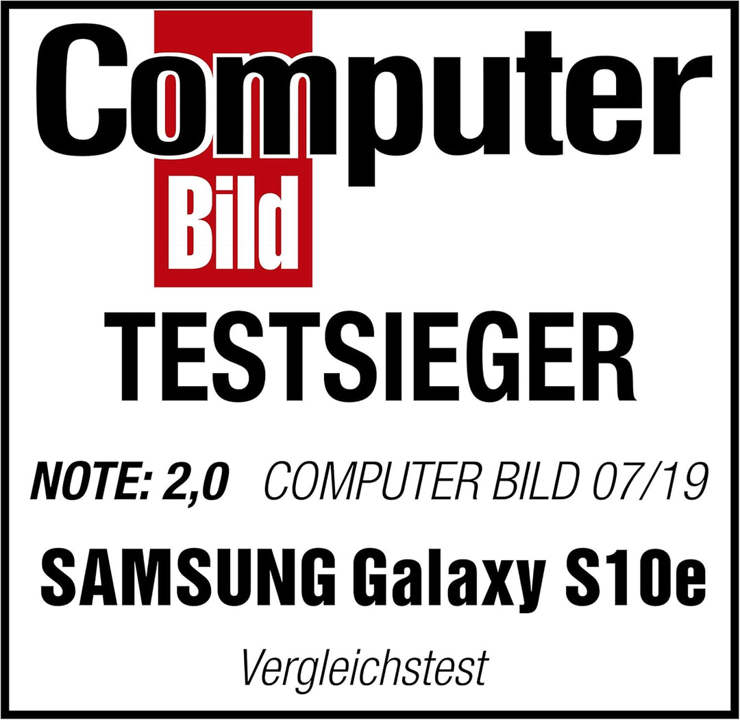 Samsung Galaxy S10e Smartphone (6 GB + 128 GB Interner Speicher) Prism schwarz Deutschland Prism Sch