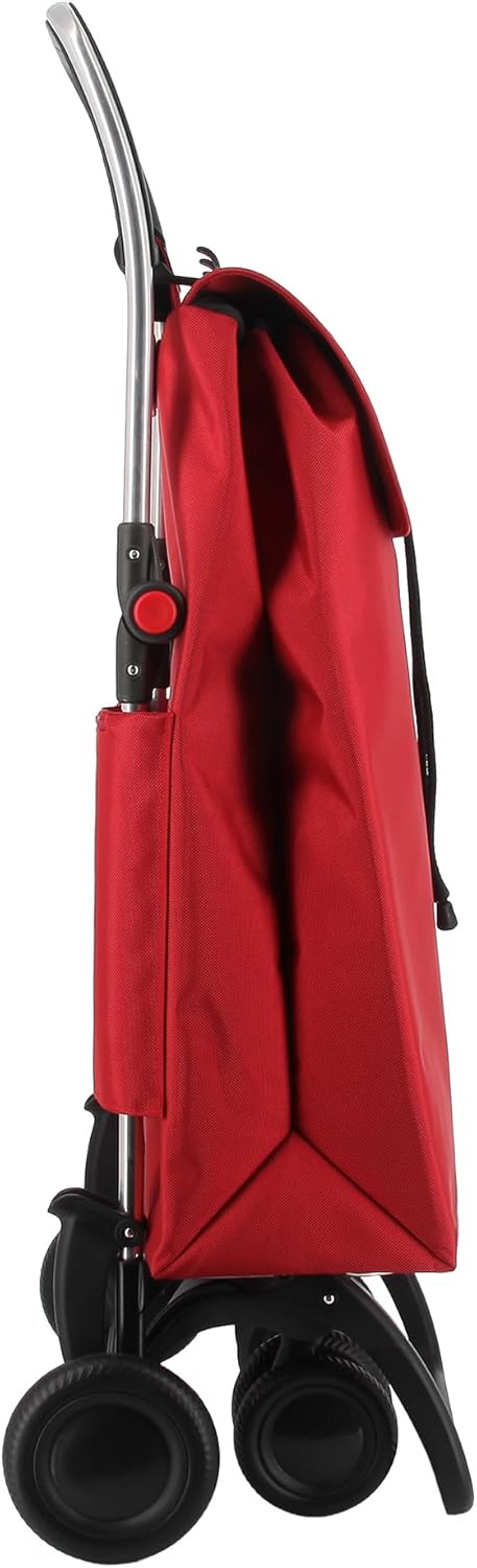 Klappbarer Einkaufstrolley Rolser I-Max MF 4 Räder (2 drehbare) - Terra, Terra