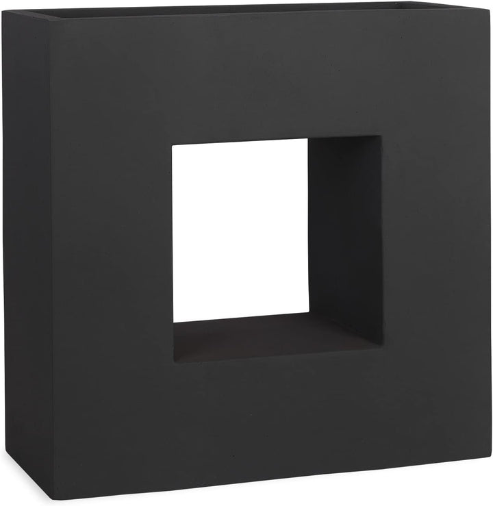 Pflanzwerk® Pflanzkübel Vista Anthrazit 66x66x28cm *Frostbeständig* *UV-Schutz* *Qualitätsware* VIST