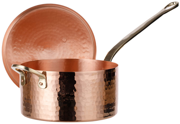 Kupfertopf für Zucker und Marmelade, Marmeladentopf, Marmeladenpfanne, Desserttopf aus Kupfer, Zabag