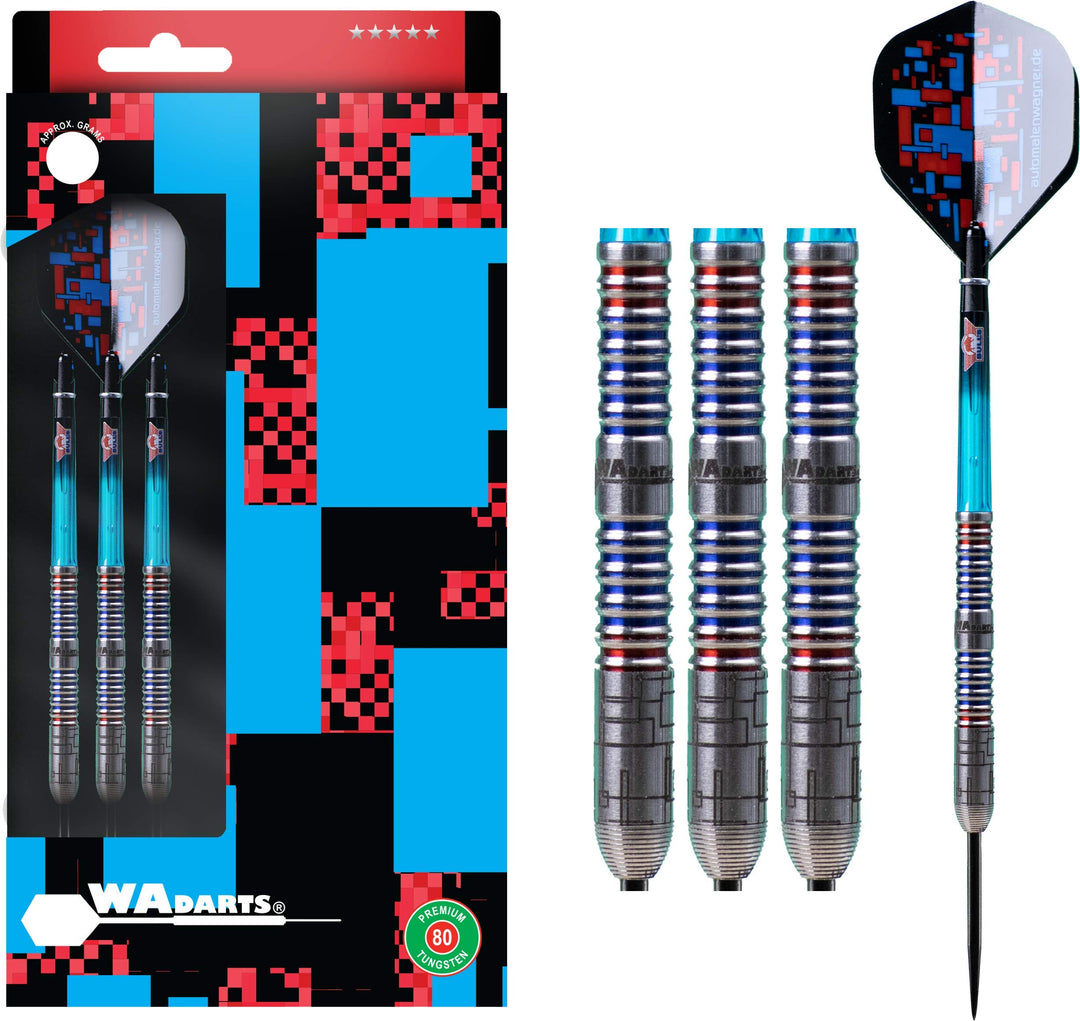 WA Darts Steeldartpfeile Laserfighter 90% Tungsten 23g