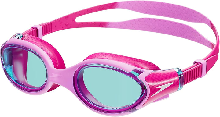 Speedo Unisex Kinder Biofuse 2.0 Schwimmbrille Einheitsgrösse Flamingo Rosa/Electric Rosa/Blau, Einh