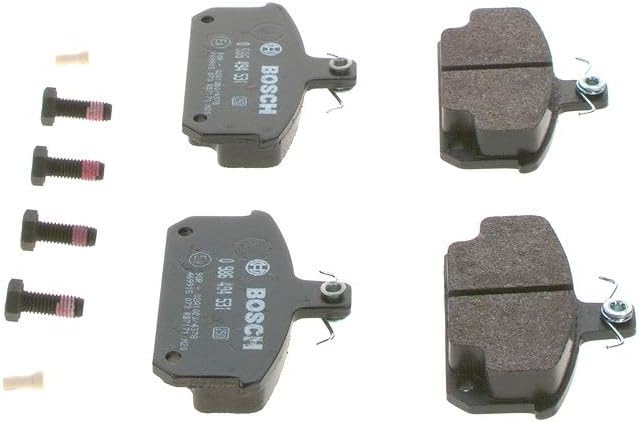 Bosch BP1452 Bremsbeläge - Vorderachse - ECE-R90 Zertifizierung - vier Bremsbeläge pro Set