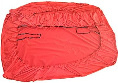 Antonouse Bezug für Schlafcouch, ausziehbar, 120 bis 140 cm-180 bis 200 cm, Rot, Rot