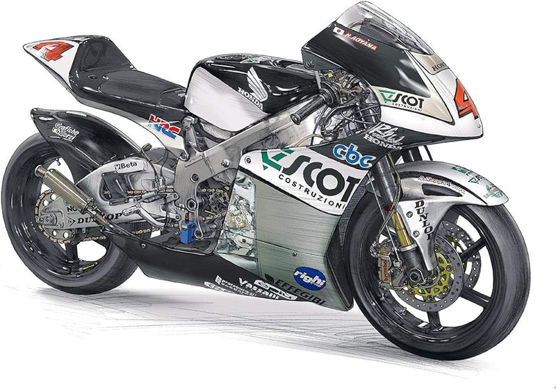 Hasegawa BK1 - Scot Racing Team Honda RS, Mittel