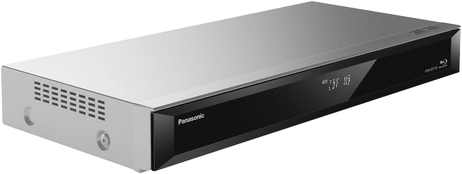 Panasonic DMR-BST765AG Blu-Ray Player und Recorder mit Twin HD DVB-S Tuner, 500 GB Festplatte, 4K Up