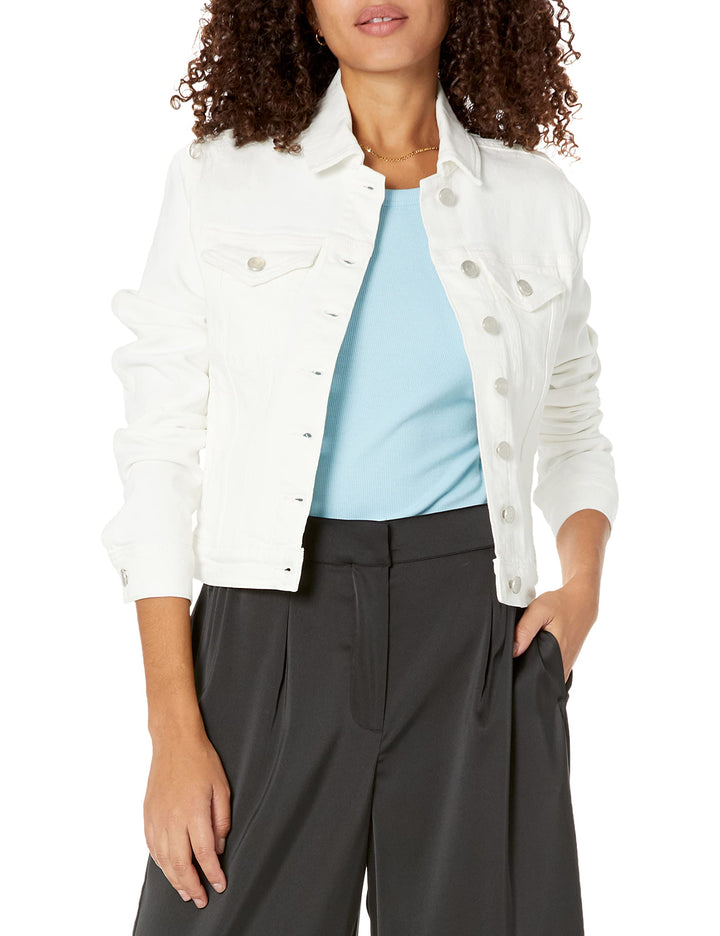 The Drop Jeansjacke für Damen, Jai Kurz geschnitten S Naturfarben, S Naturfarben