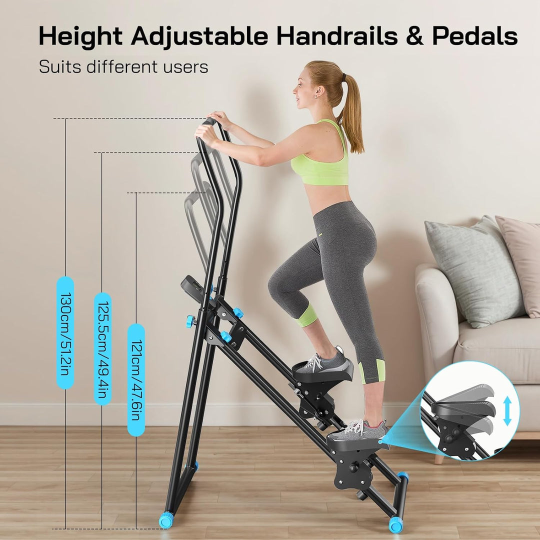 2025 Neues Stair Stepper für Home Gym Übung, Vertical Climber-Geräts für Ganzkörpertraining, kompakt