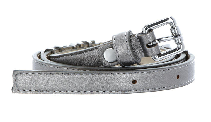 VALENTINO Emma Winter Belt W105 Argento/Nickel - kürzbar