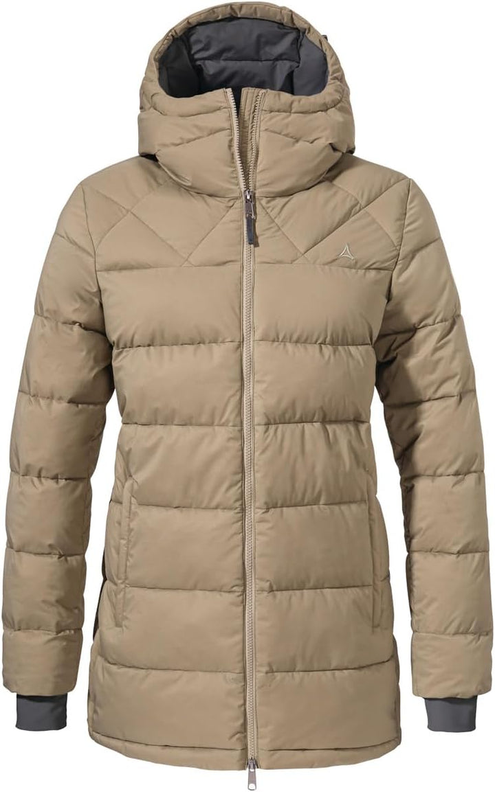 Schöffel Damen Insulated Parka Boston L, wasserabweisender, winddichter Parka, funktioneller und sty