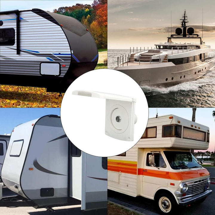 Tankdeckel Wassertankdeckel mit Dichtung und 2 Schlüsseln 79 x 79 mm Auslaufsicherer Wasser Diesel T