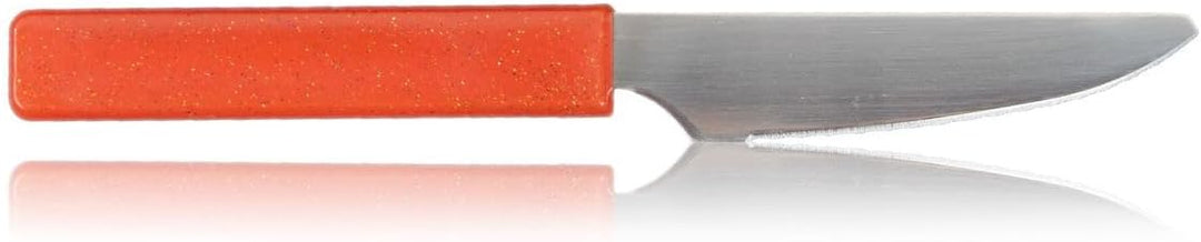 LaXon Messer, Frühstücksmesser, 6er Messerset, Brotmesser mit Wellenschliff, scharfe Brötchenmesser,