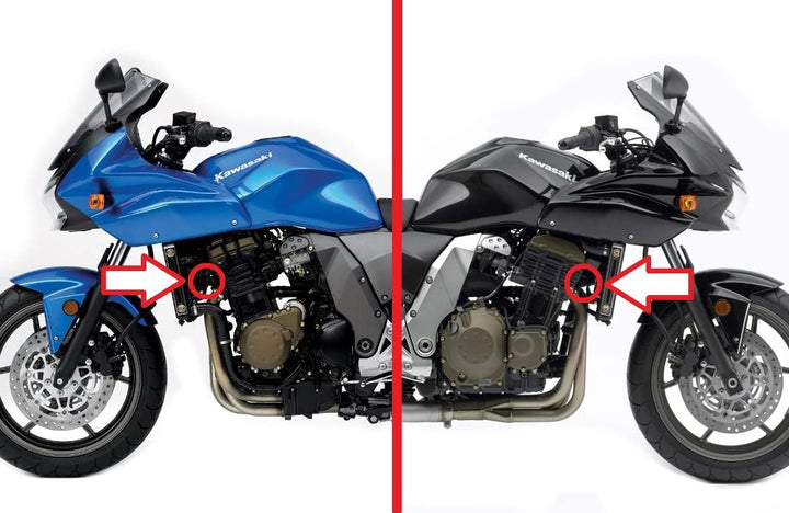 MotopoliS CRASH PADS PROTECTORS STURZPADS - Z750 Z 750 S 2004-2006