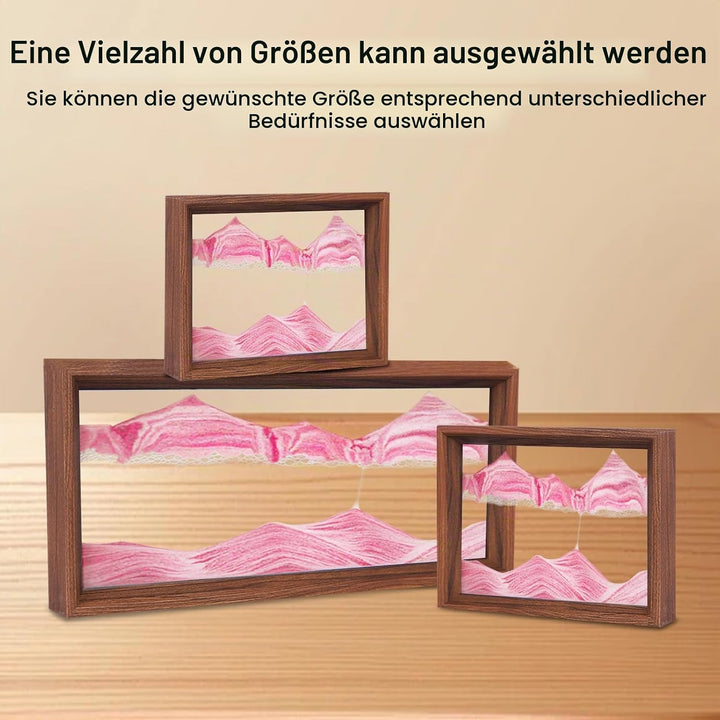 AzureLeap Sandbilder zum Drehen 3D Sandscape die Sandkunst in Tiefsee Fliessende Sandmalerei Sandbil