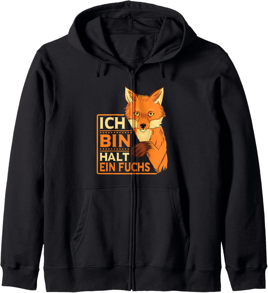 Fuchs Kostüm Ich bin halt ein Fuchs Kapuzenjacke