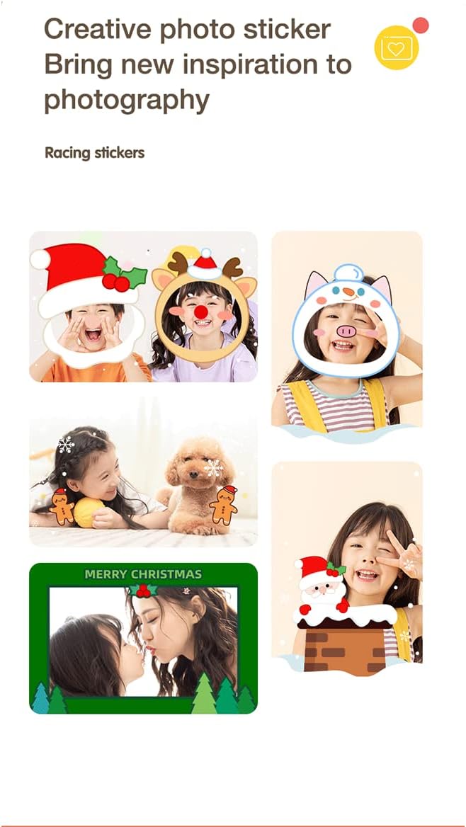 Kinderkamera, 48MP 1080P WiFi Digitalkamera Kinder mit 3 Zoll Berührbarem Bildschirm, 32GB TF-Karte,