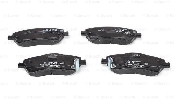 Bosch BP1134 Bremsbeläge - Vorderachse - ECE-R90 Zertifizierung - vier Bremsbeläge pro Set