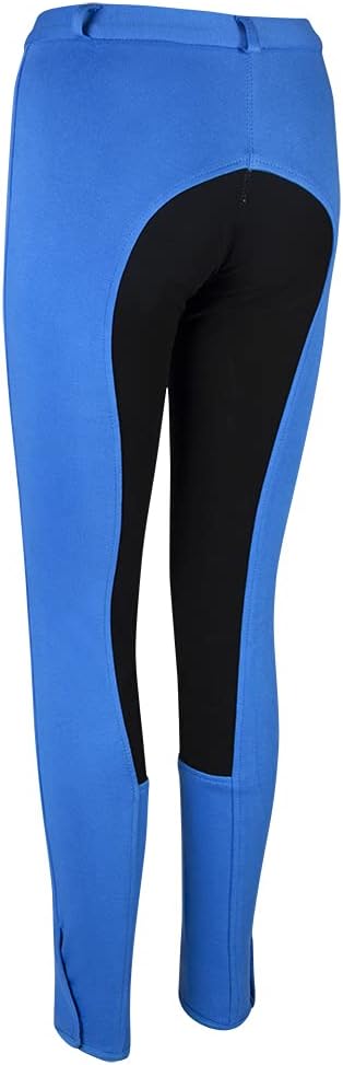 Pfiff 101197 Damen Reithose Vollbesatz Vollbesatzreithose 9 Farben alle Grössen 36 Mittelblau / Schw