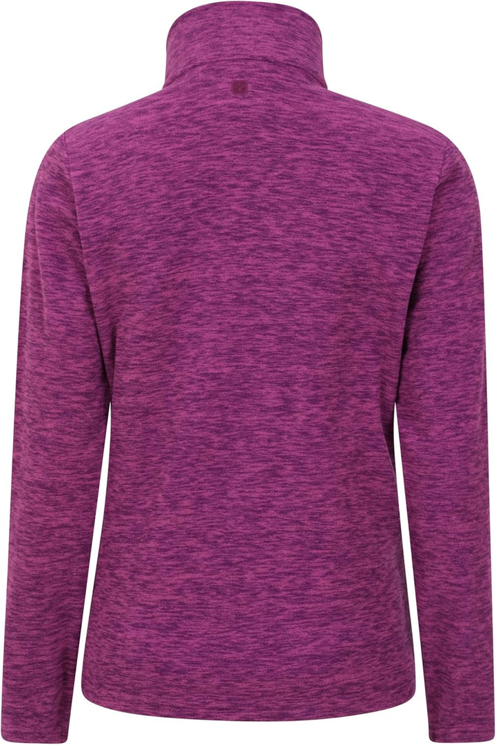 Mountain Warehouse Snowdon Melange Fleece-Pullover Damen - dünner Warmer Winter-Pullover aus Fleece