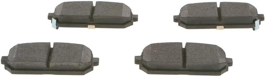 Bosch BP027 Bremsbeläge - Hinterachse - ECE-R90 Zertifizierung - vier Bremsbeläge pro Set