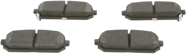 Bosch BP027 Bremsbeläge - Hinterachse - ECE-R90 Zertifizierung - vier Bremsbeläge pro Set
