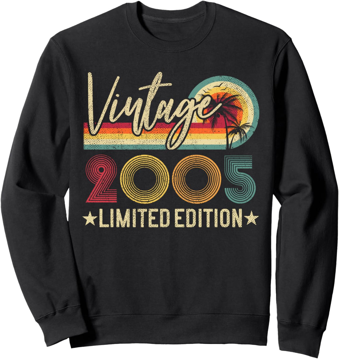 Vintage 2005 17. Geburtstag 17 Jahre, limitierte Auflage Sweatshirt