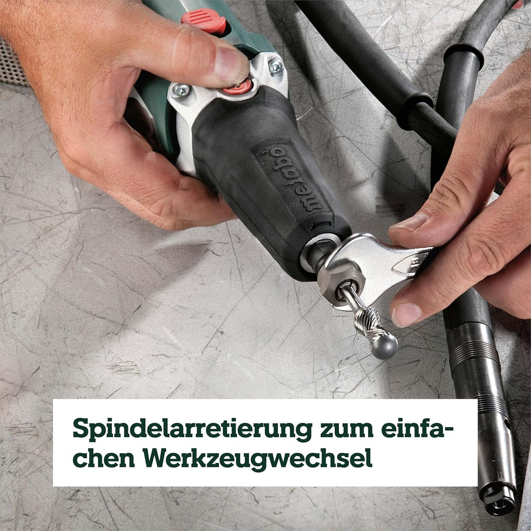 Metabo Geradschleifer GE 710 Plus (600616000) Karton, Leerlaufdrehzahl: 10000 - 30500 /min, Nennaufn