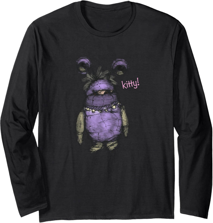 Disney Pixar Monsters Inc Boo Penciled KITTY Langarmshirt