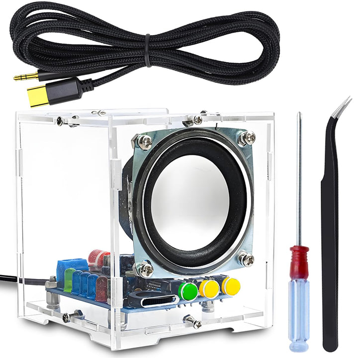DIY Elektronik Lautsprecher Löten Bausatz Bluetooth Kit, HT6872 3W Mini Audio Verstärker Musik Stere