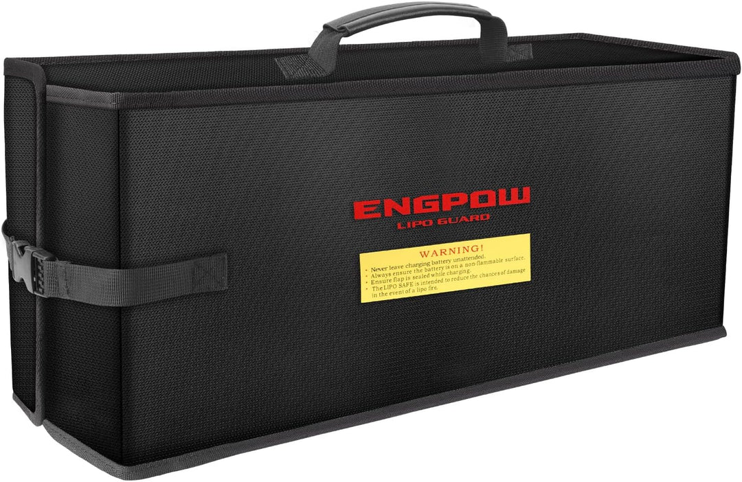 Ebike Akku Tasche Feuerfest bis 2000°F Batterie Tasche Akkutasche Wasserdicht & Explosionssicher,Lip