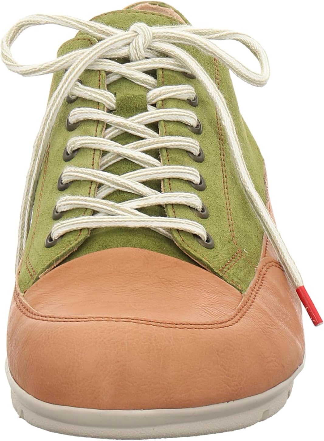 Think! Herren King Chromfrei Gegerbte Nachhaltige Wechselfussbett Schnürhalbschuhe 40.5 EU 7000 Moos