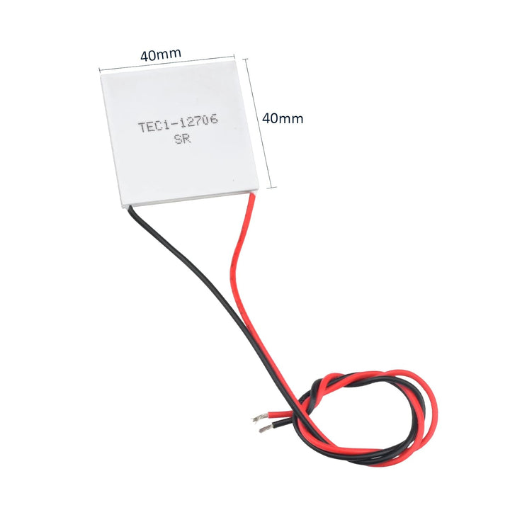 Diymore 10PCS Peltier Modul TEC1-12706 Kühlkörper Thermoelektrische Kühler Peltierelement 12V 6A 60W