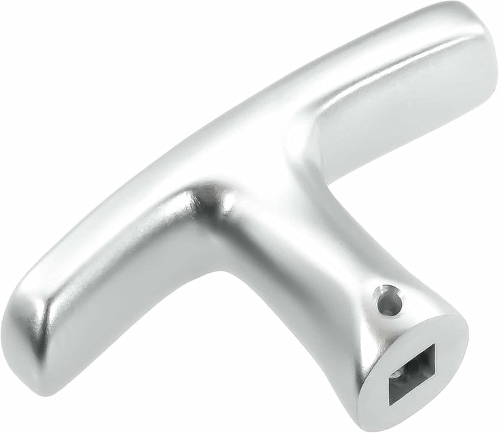Garagentorgriff mit Innengriff, Alu F1, ergonomisch, 8x60 mm Set, 8x60 mm Set