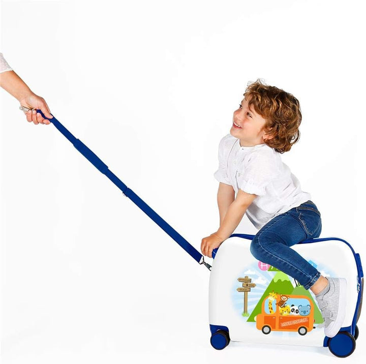 Roll Road Little Me Kinder-Koffer Mehrfarbig 50x38x20 cms Hartschalen ABS Kombinationsschloss 34L 2,