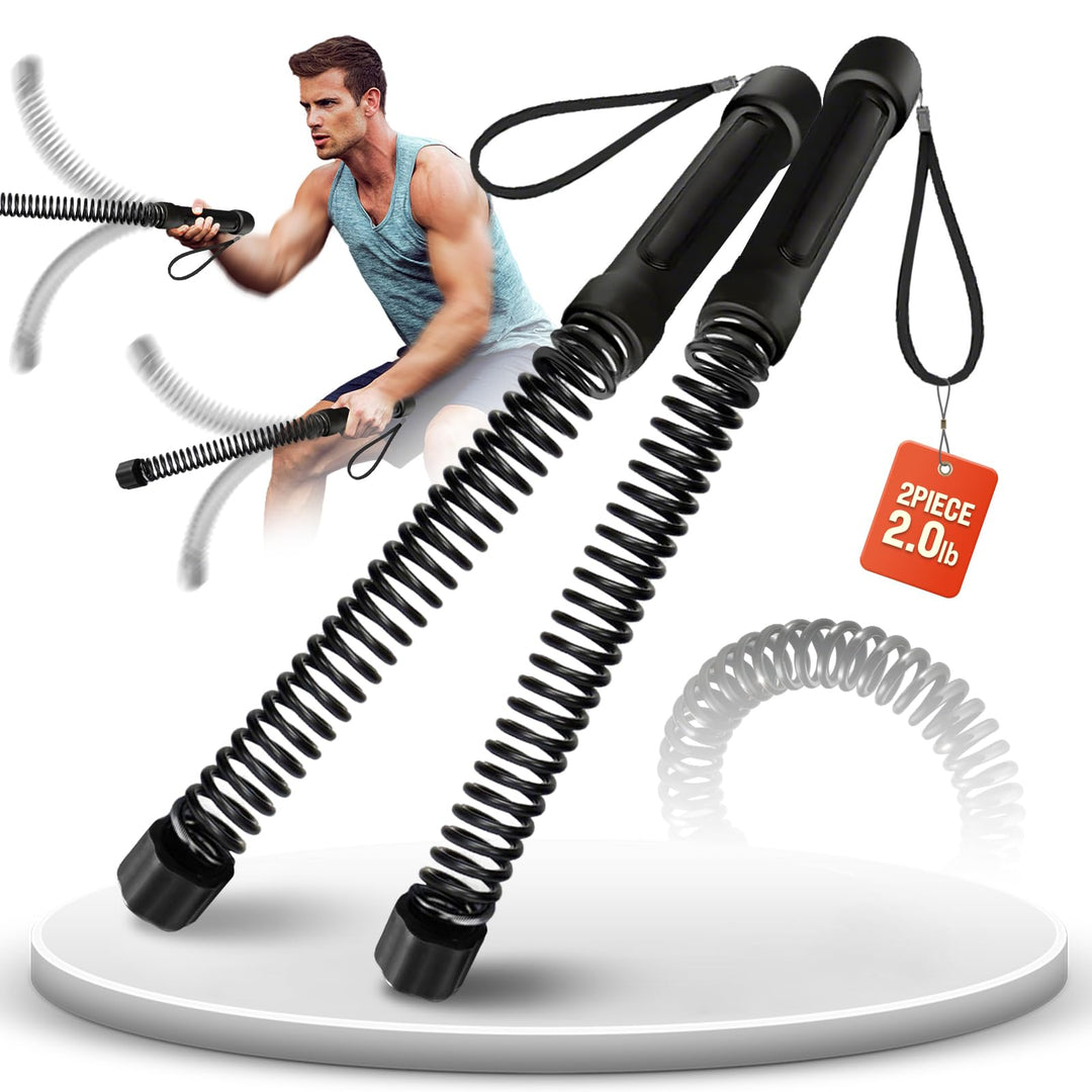 Battle Ropes, Battle rope ohne seil, Ohne Seil Geräuschfreies Heimfitnessgerät, Platzsparend, Leicht