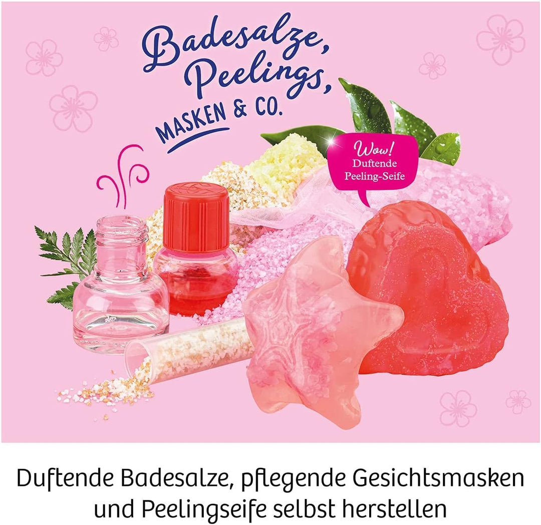 KOSMOS 671563 Kosmetik-Studio, Stelle Deine Eigenen Pflege-Produkte Für Dich Oder Als Geschenke Her,