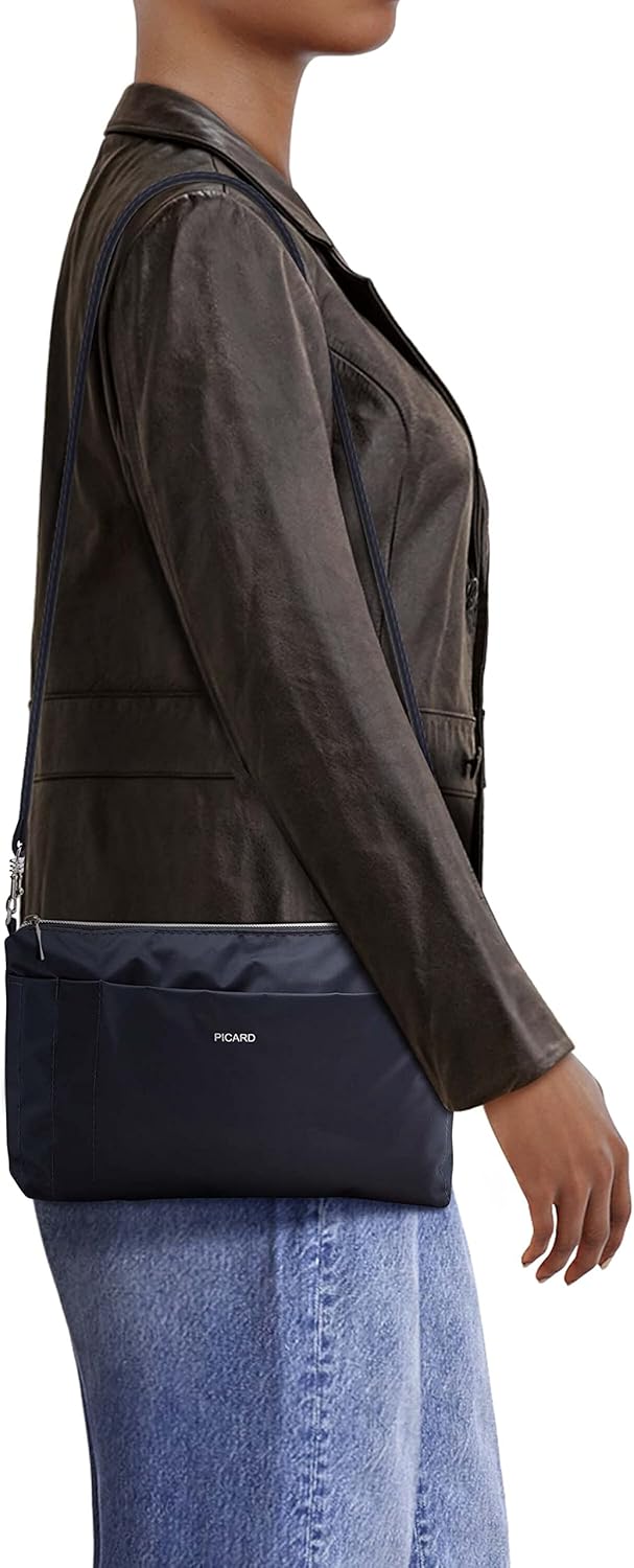 Picard Damen Schultertasche SWITCHBAG aus Nylon Klein | mit Reissverschluss | Schultertasche | Allta
